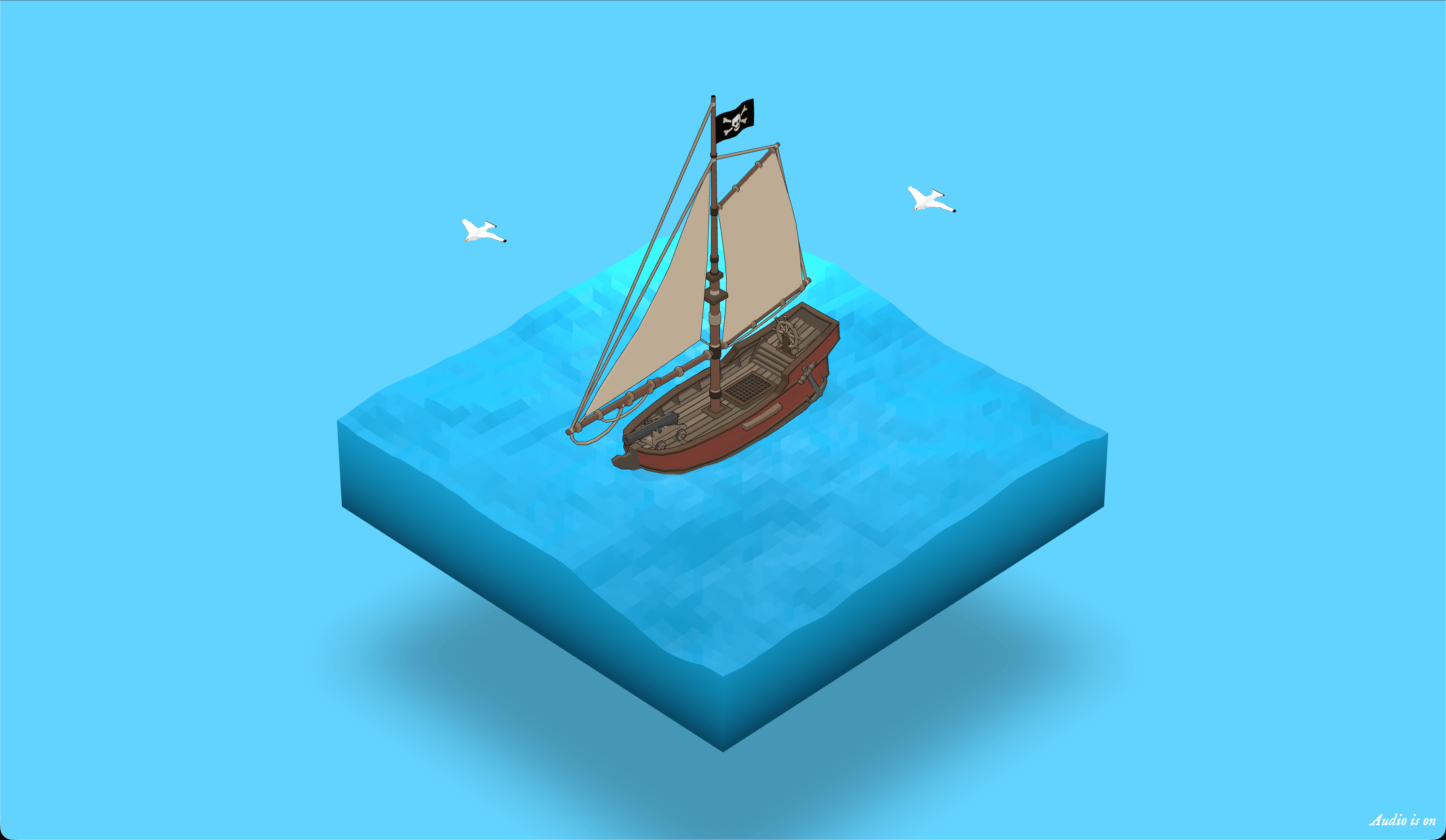 ThreeJS | Pirate Ship